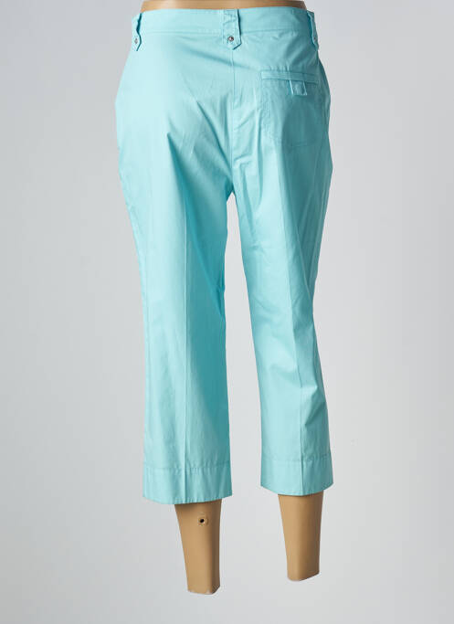 Pantacourt bleu FRANK EDEN pour femme