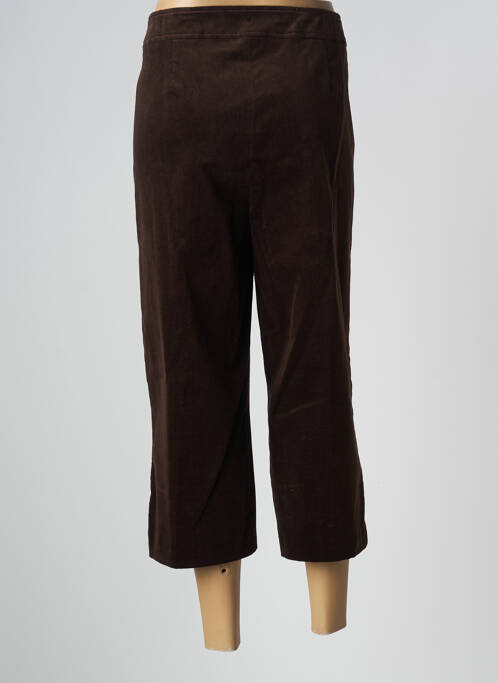 Pantacourt marron JEAN DELFIN pour femme