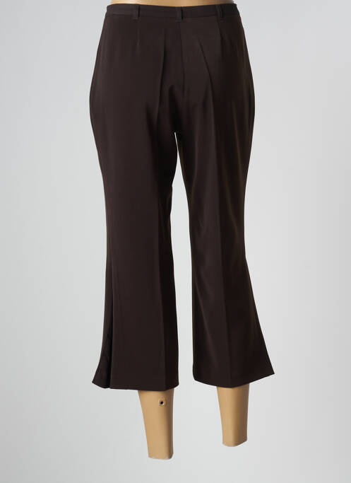 Pantacourt marron PAUSE CAFE pour femme