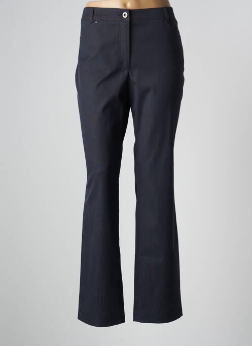 Pantalon droit bleu LEBEK pour femme