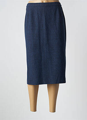 Jupe mi-longue taille haute bleu KARTING femme