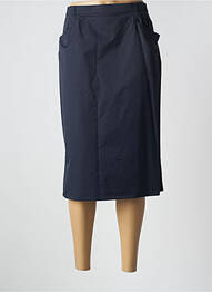 Jupe mi-longue taille haute bleu FE EDITION femme