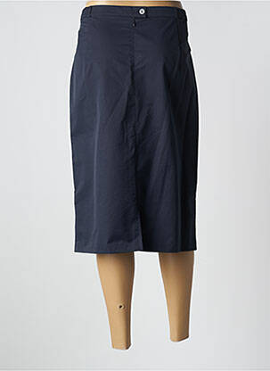 Jupe mi-longue taille haute bleu FE EDITION femme