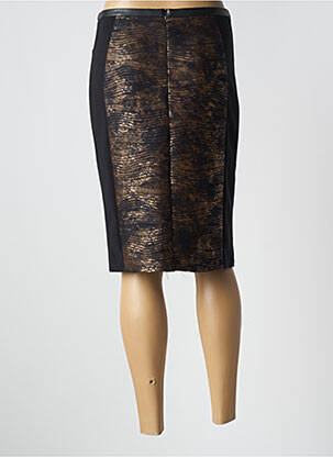Jupe mi-longue stretch noir JOSEPH RIBKOFF femme