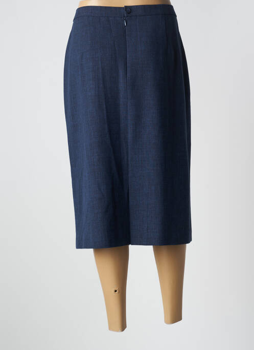 Jupe mi-longue bleu KARTING pour femme