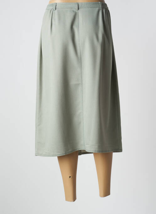 Jupe mi-longue vert LISA CHESNAY pour femme