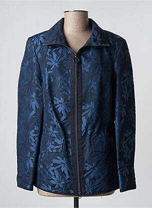 Veste casual poches bleu BARBARA LEBEK femme