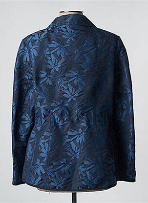 Veste casual poches bleu BARBARA LEBEK femme