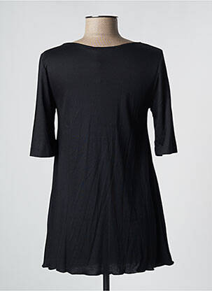 Tunique manches courtes col v noir ARTIMAGLIA femme