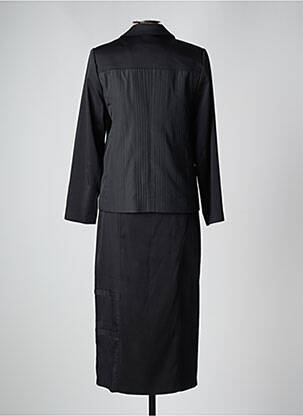 Ensemble jupe fermeture boutonnée sur le devant noir LISA CHESNAY femme