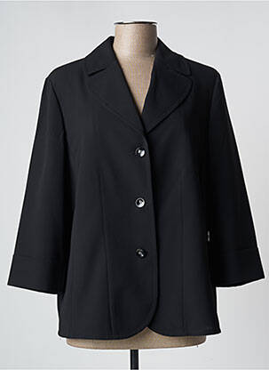 Blazer fermeture boutonnée sur le devant noir SOMMERMANN femme
