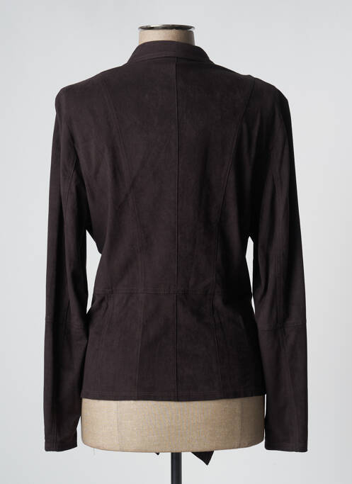 Veste casual marron BARBARA LEBEK pour femme