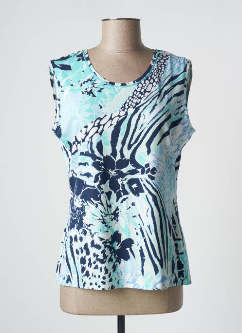 Top bleu SOMMERMANN pour femme