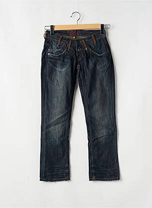 Jeans coupe droite taille basse taille basse bleu FREEMAN T.PORTER femme