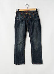 Jeans coupe droite taille basse taille basse bleu FREEMAN T.PORTER femme