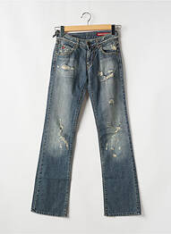 Jeans bootcut poches taille basse bleu MISS SIXTY femme