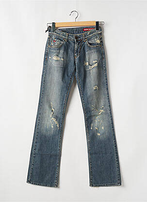 Jeans bootcut poches taille basse bleu MISS SIXTY femme