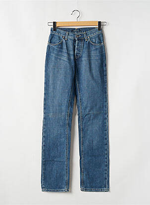Jeans coupe droite taille basse taille basse bleu SCHOOL RAG femme