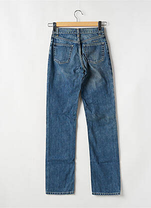 Jeans coupe droite taille basse taille basse bleu SCHOOL RAG femme