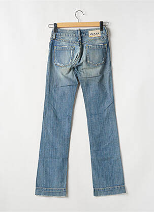 Jeans coupe droite taille basse taille basse bleu SCHOOL RAG femme