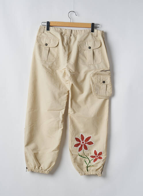 Pantalon droit beige TEDDY SMITH femme