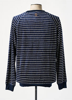 Gilet manches longues col v bleu CHEAP MONDAY homme