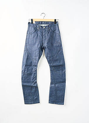 Jeans coupe slim fermeture boutonnée sur le devant taille haute bleu WRANGLER homme