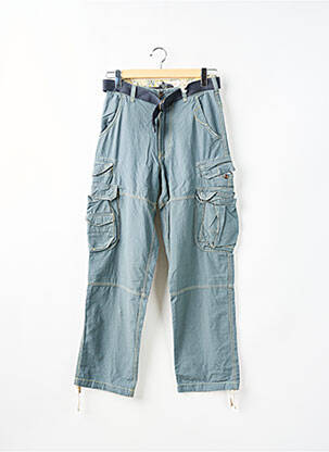 Pantalon cargo coupe droite taille normale bleu WEARFIRST homme