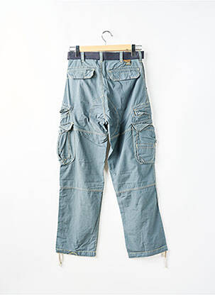 Pantalon cargo coupe droite taille normale bleu WEARFIRST homme