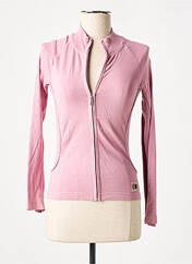 Gilet manches longues rose ZLK LIMITED pour femme seconde vue