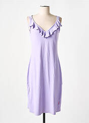 Robe mi-longue violet MISS SIXTY pour femme seconde vue