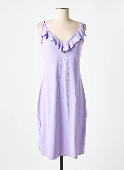 Robe mi-longue violet MISS SIXTY pour femme