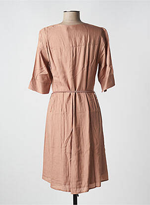 Robe courte manches courtes manches courtes beige CREAM femme