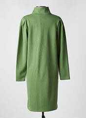 Robe mi-longue vert ICHI pour femme seconde vue