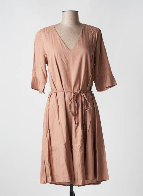 Robe courte manches courtes manches courtes beige CREAM femme