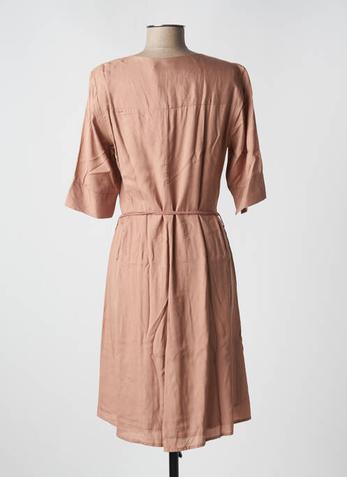 Robe courte manches courtes manches courtes beige CREAM femme