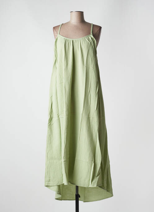 Robe longue vert VERO MODA pour femme