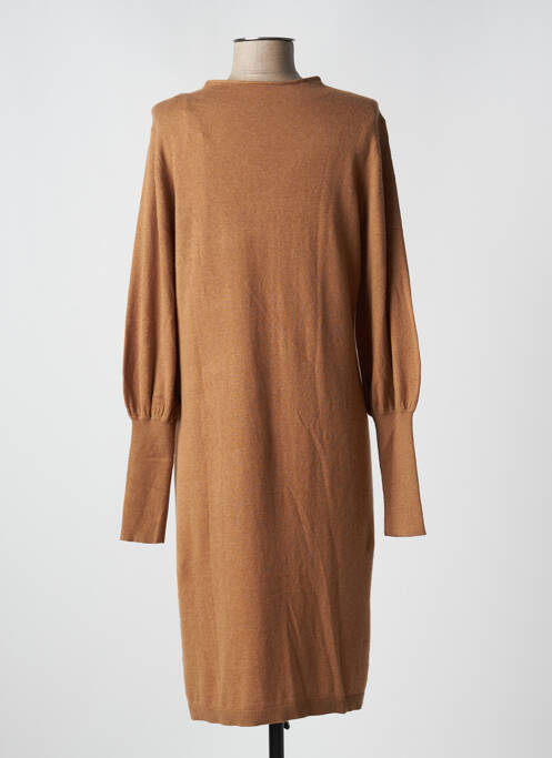 Robe pull marron CREAM pour femme
