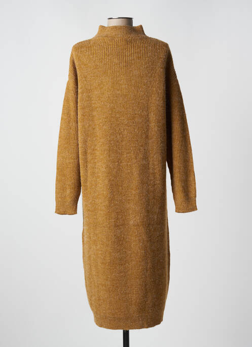 Robe pull marron ICHI pour femme