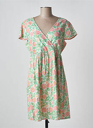 Robe courte manches courtes manches courtes blanc VERO MODA femme