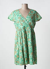 Robe courte vert VERO MODA pour femme seconde vue