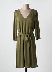 Robe mi-longue vert VERO MODA pour femme seconde vue