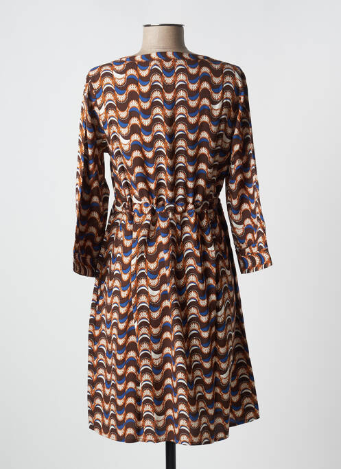 Robe courte marron CREAM pour femme