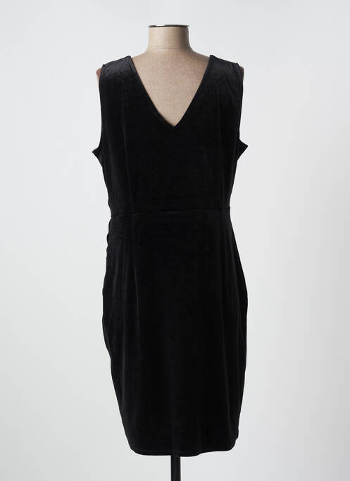 Robe mi-longue noir ICHI pour femme