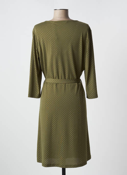 Robe mi-longue vert VERO MODA pour femme