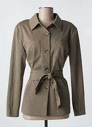 Veste casual epaulette vert CREAM femme