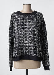 Pull noir ICHI pour femme seconde vue