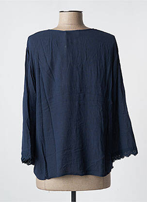 Blouse manches longues manches longues bleu CREAM femme