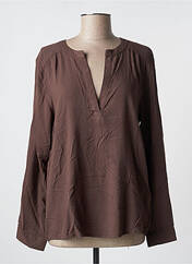 Blouse marron ICHI pour femme seconde vue