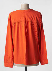 Blouse orange ICHI pour femme seconde vue